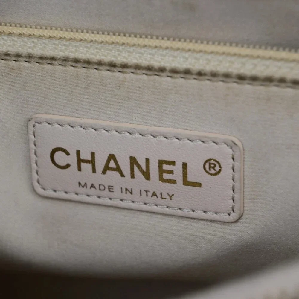 CHANEL CC GST Chain Shoulder Bag Grained Calfskin Leather Beige GHW 652RL053 - Picture 11 of 16